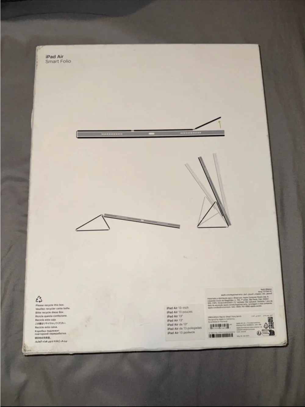 Apple iPad Air Smart Folio - Blue
